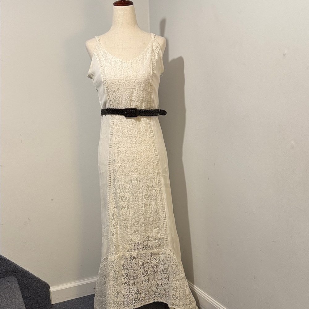 American Rag Ivory Lace Maxi Dress